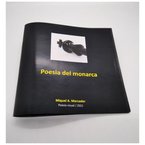 Llibre Poesia del Monarca. 2021. Miquel A. Mercader
