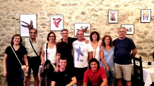 Exposició de Poesia Visual a Camprodón (Girona). Restaurant Cal Marquès 2022.